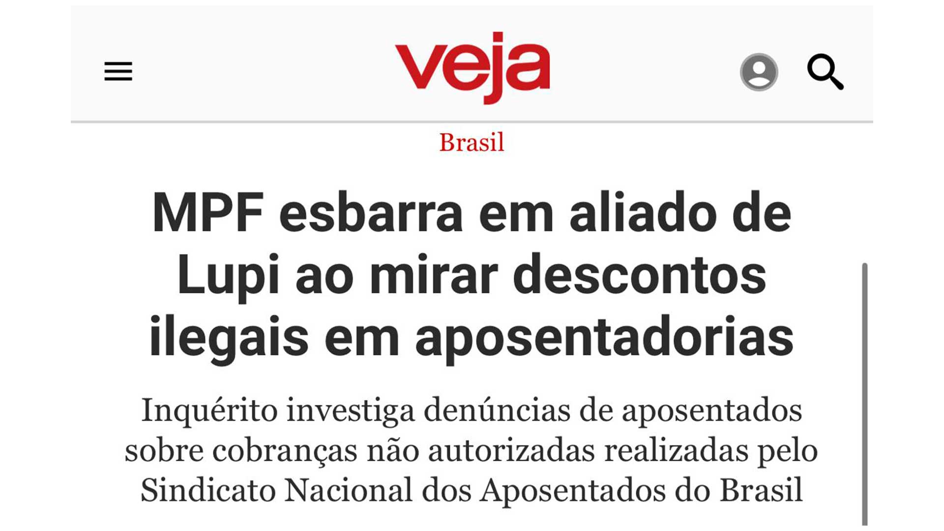 LUPI E SEUS ALIADOS INVESTIGADOS